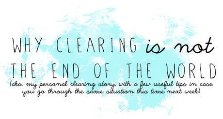 Clearing, that word you try to clear out your mind when i...