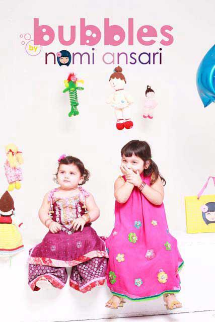 Bubbles Ready to Wear Children Dresses for Eid 2012 by Nomi Ansari an Endearing Apparels for Nippers