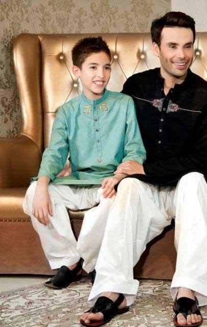 Chen One Eid Collection 2012 for Men Women and Kids with Grotesque Conceptions