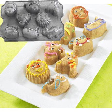 Nordic Ware Zoo Animal Muffin Pan