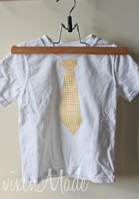 Appliqued Tie Shirts