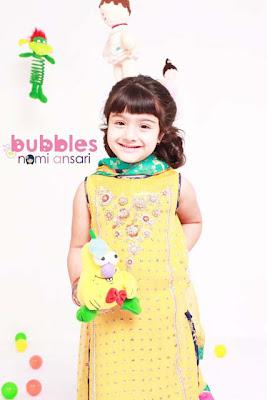 Bubbles Ready to Wear Children’s Dresses By Nomi Ansari
