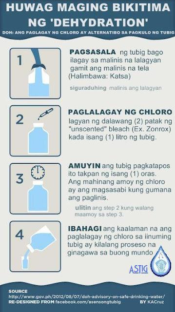 How to make Safe Drinking Water during Calamity