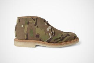 Making Good With Camo:  Mark McNairy Camouflage Desert Boot