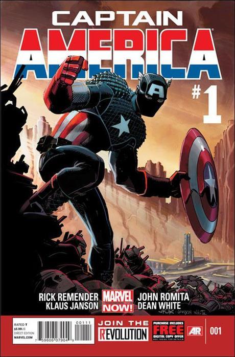Captain America #1 Cover Captain America #1 Cover