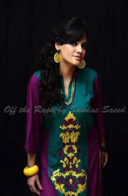 Off the Rack Eid Collection by Sundas Saeed 2012