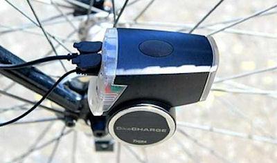 The BikeCharge Dynamo Lets You Juice Up Your Devices While You Cycle