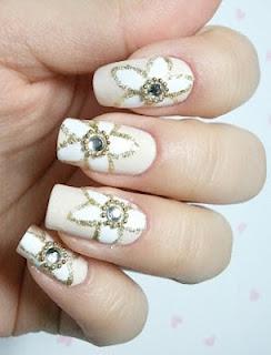 Latest Eid Nail Designs  For Girls 2012