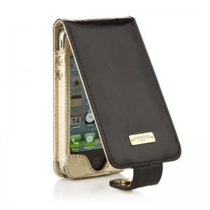 Pipetto Luxury Flip Leather iPhone 4 / 4S Case