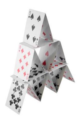 When life feels like a house of cards