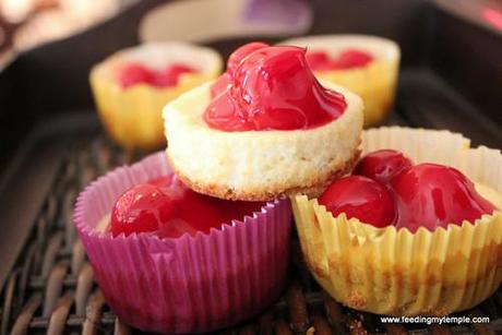 Mini New York Style Cheesecakes