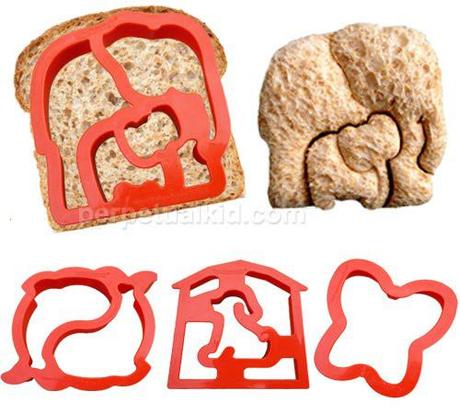 Lunch Punch Animal Shape Sandwich Cutters