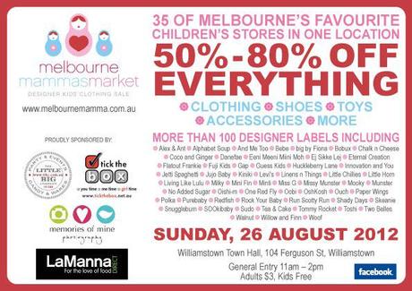 Win two VIP Shopper tickets to the Melbourne Mumma Market