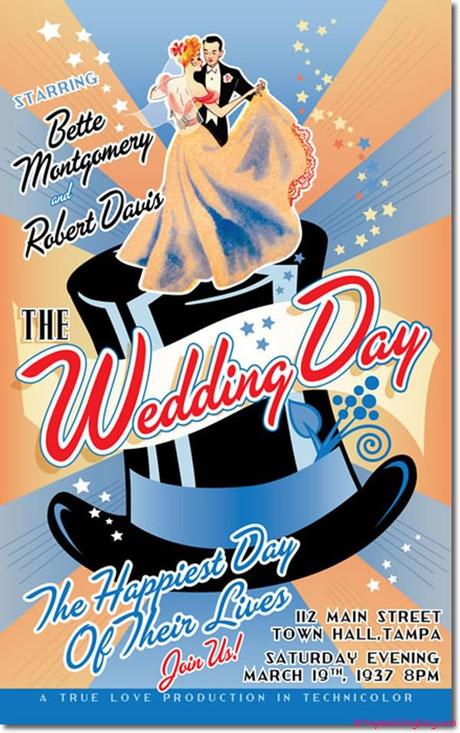 wedding invitation movie poster