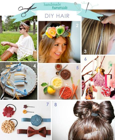 Hair_Homemade_DIY Handmade/ Homemade: DIY hair inspiration
