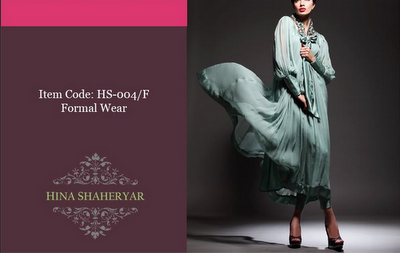 Hina Shaheryar Latest Eid Arrivals For Women