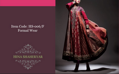 Hina Shaheryar Latest Eid Arrivals For Women