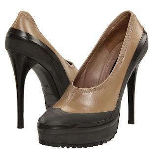 Shoe of the Day |  Burberry Leather Platform Pumps
