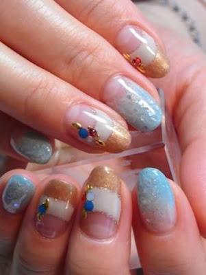 Nail Art Designs for Eid 2012