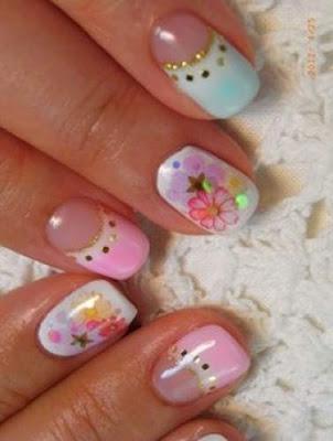 Nail Art Designs for Eid 2012