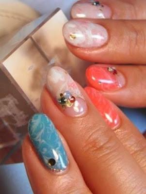 Nail Art Designs for Eid 2012