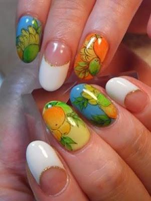 Nail Art Designs for Eid 2012