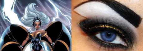 Storm eye e1344873706122 11 Eye Makeup Designs to Look Like a Superheoine