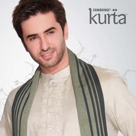 Cambridge Men Kurta Eid Collection 2012 with Callipygian Conceptions