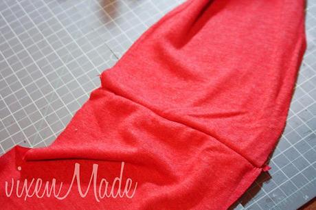 DIY Long Jersey Scarf