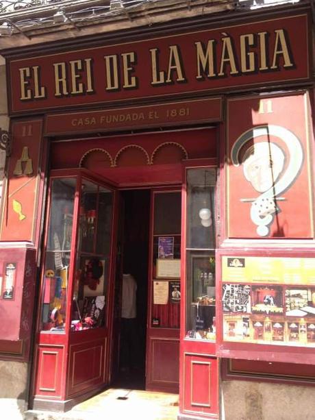 El rei de la magia magic shop, Barcelona