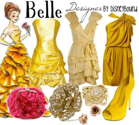 Disney Princess inspired fashion