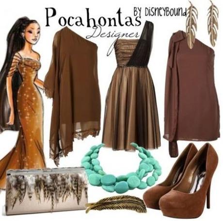 Disney Princess inspired fashion