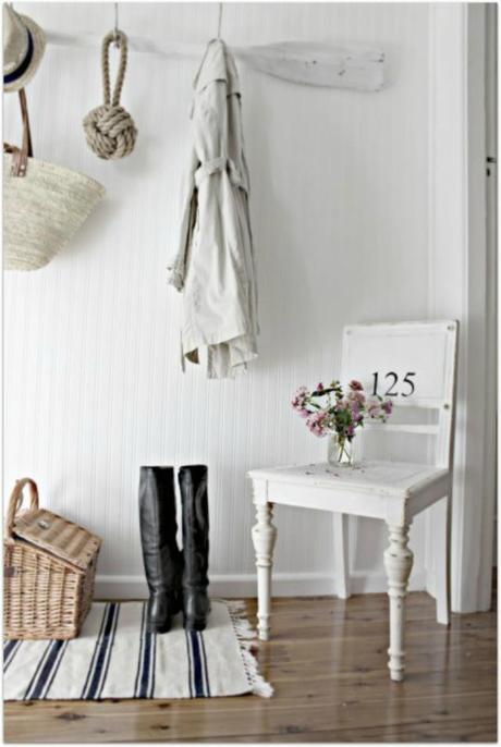 tips for creating an entryway (without an entryway!)