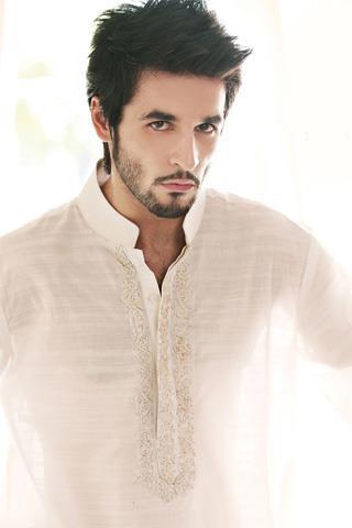 Kurta Shalwar Designs for Men by Shahnameh for Eid 2012 with Beguiling and Beateous Colours