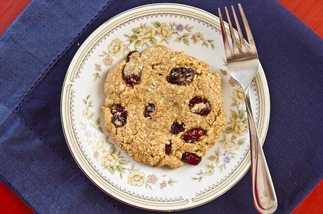 flourless microwave cookie for one