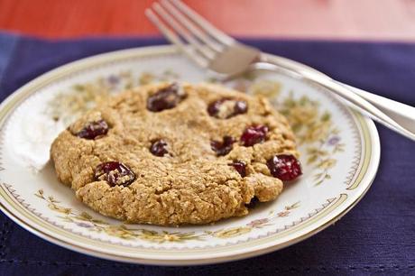 flourless microwave cookie for one