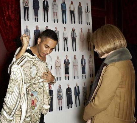 Pearl City: Balmain A/W 2012 Backstage