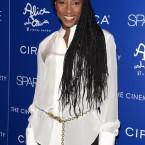 Rutina Wesley attends The Cinema Society Screening of “Sparkle”