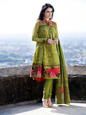 Five Star Clothing Latest Virsa Jacquard Lawn Prints 2012