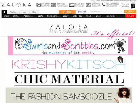 The Z Files: The Zalora Brand Ambassador Page is Live.