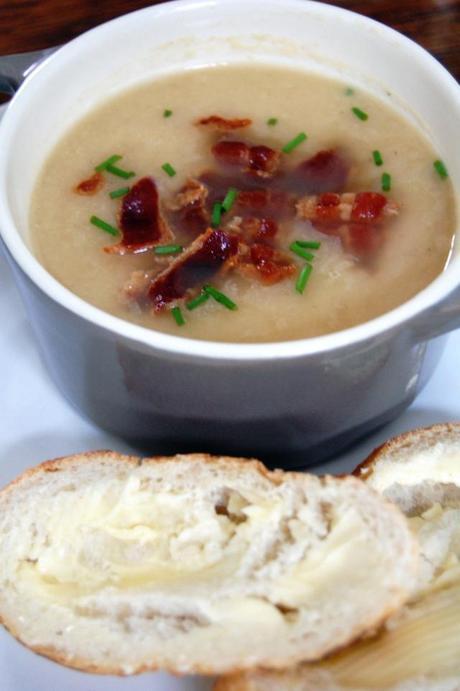 Tasty Butterbean and Pancetta soup