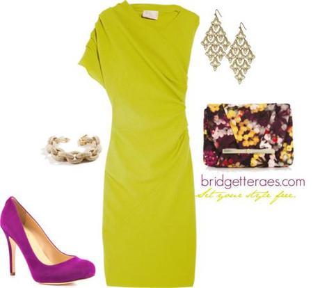 Chartreuse Dress