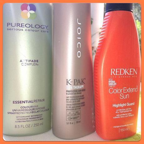 Sun Protection for Your Hair : Pureology,  Joico & Redken