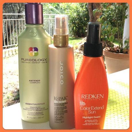 Sun Protection for Your Hair : Pureology,  Joico & Redken