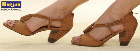 Borjan Shoes Eid Arrivals 2012 Collection for Women a Chic and Beauteous Collection