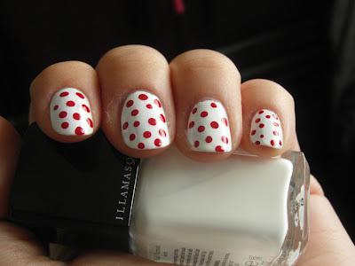 My Homage to Yayoi Kasuma: Polka Dot Nail Art