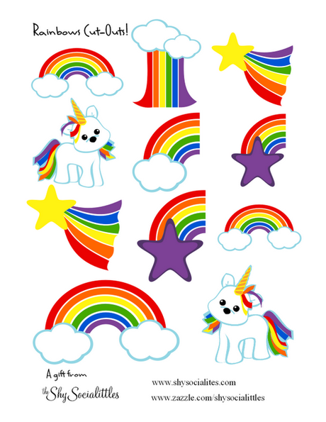 Free Printable Friday:  Rainbows