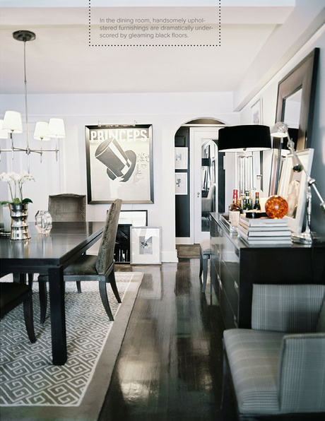 Something new: interiors with some masculine refinement