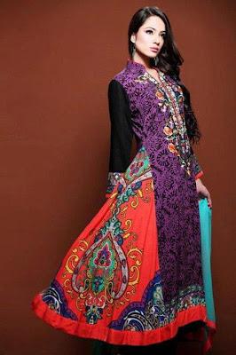 Latest & Stylish Party Wear Collection For Girls 2012