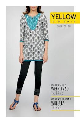 Yellow Eid Wear Collection For Men & Women 2012